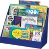Pacon Classroom Keepers® Book Shelf, 3-Tiered, Blue, 17H x 20W x 10D P001329